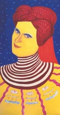Malerei mit dem Titel "DART-ART  * trapped…" von Sigrun Neumann (Sineu), Original-Kunstwerk, Acryl