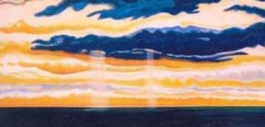 Malerei mit dem Titel "... after the storm…" von Sigrun Neumann (Sineu), Original-Kunstwerk