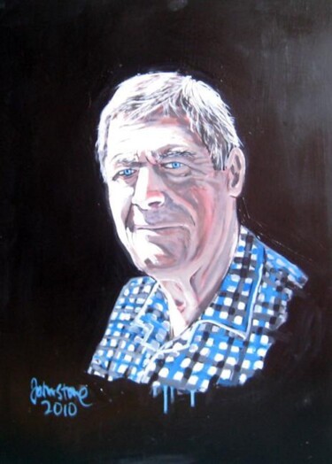 Peinture intitulée "Noel" par Ray Johnstone, Œuvre d'art originale