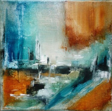Painting titled "Belle île en mer 1" by Christelle Veron Cherbonnier, Original Artwork