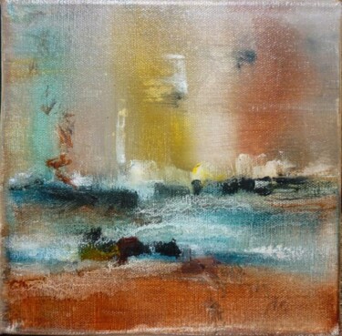Painting titled "Belle île en mer 2" by Christelle Veron Cherbonnier, Original Artwork