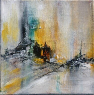 Painting titled "Belle île en mer 3" by Christelle Veron Cherbonnier, Original Artwork