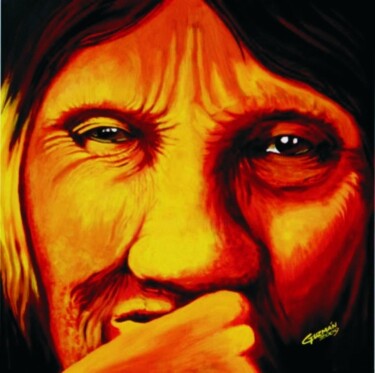 Pintura titulada "india lola" por Juan Carlos Guzman, Obra de arte original, Oleo