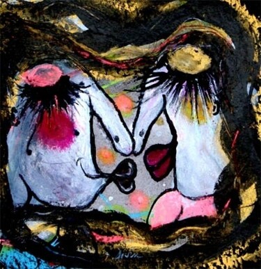 Dessin intitulée "Divin" par Emilie Teillaud, Œuvre d'art originale