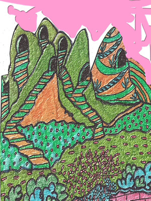 Dibujo titulada "13.png" por Meli Criado, Obra de arte original