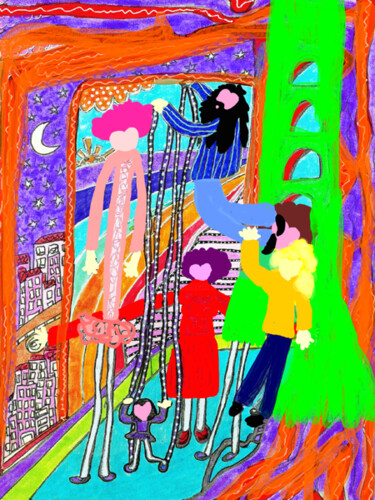Dibujo titulada "16.png" por Meli Criado, Obra de arte original