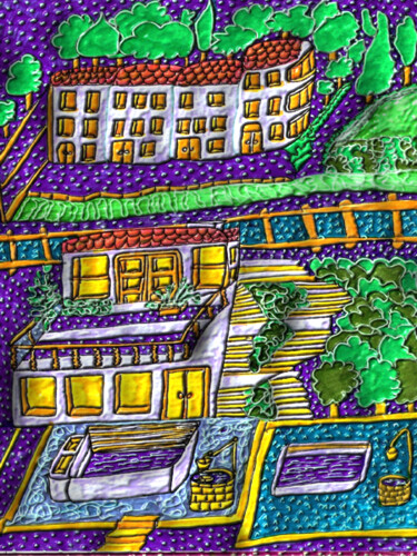 Dibujo titulada "17.png" por Meli Criado, Obra de arte original