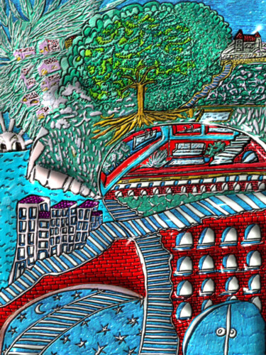 Dibujo titulada "15.png" por Meli Criado, Obra de arte original