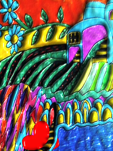 Dibujo titulada "19.png" por Meli Criado, Obra de arte original