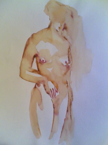 Dessin intitulée "modèle" par Adham Bozart, Œuvre d'art originale