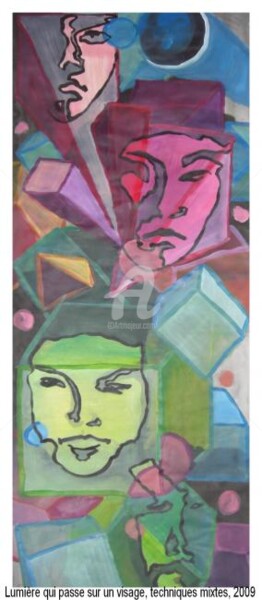 Peinture intitulée "La lumière passe su…" par Remi Granier, Œuvre d'art originale