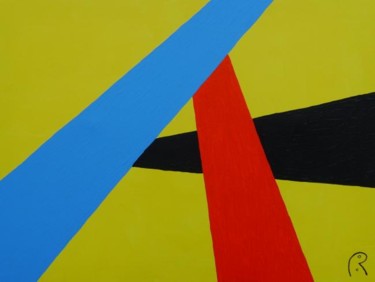 Painting titled "West meets East" by Jan Theuninck, Original Artwork