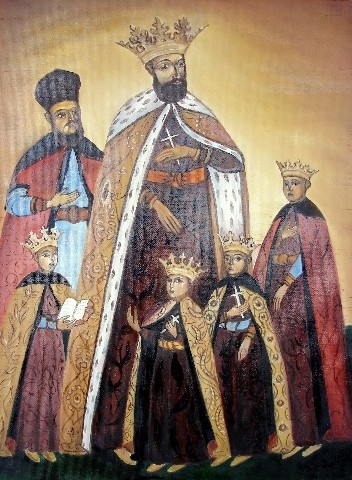 Pintura intitulada "Brancoveanu" por Sorinapostolescu, Obras de arte originais, Óleo