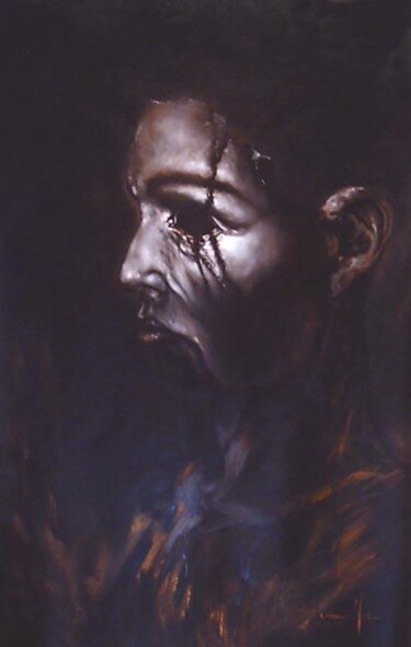 Nocturna Peinture intitulée "Nocturna" par Daniel Victor, Œuvre d'art originale, Huile