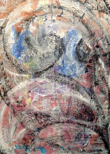 Painting titled "Dirt on the color" by Dmitri Matkovsky, Original Artwork, Oil