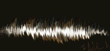 Peinture intitulée "lumiere trouble " par Farid Ait Aoudia, Œuvre d'art originale