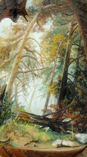 Peinture intitulée "At dawn" par Sorinapostolescu, Œuvre d'art originale, Huile