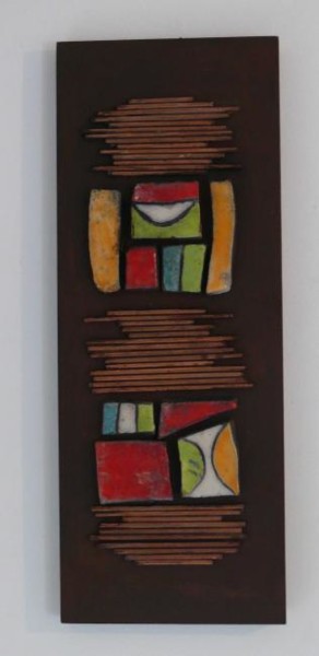 Sculpture titled "abstraction" by Armelle Colombier, Original Artwork, Ceramics