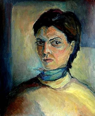 绘画 标题为“Elena” 由Lilit Vardanyan, 原创艺术品, 油