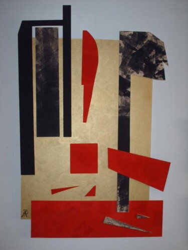 Peinture intitulée "Expression abstrait…" par Arc, Œuvre d'art originale, Huile