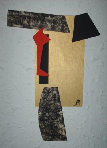 Peinture intitulée "Expression abstrait…" par Arc, Œuvre d'art originale, Huile