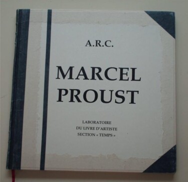Printmaking titled "Marcel Proust (grav…" by Arc, Original Artwork, Engraving