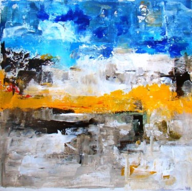 Painting titled "Collioure" by Anne-Julie Richard, Original Artwork, Oil