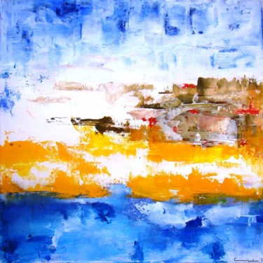 Painting titled "Hammamet" by Anne-Julie Richard, Original Artwork, Oil