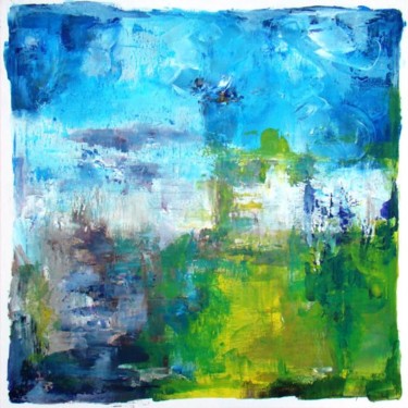 Painting titled "Las Terrenas" by Anne-Julie Richard, Original Artwork, Oil
