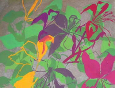 제목이 "plantes"인 미술작품 Roland Gschwind로, 원작