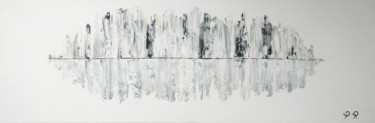 Peinture intitulée "Face Nord II" par Pascale Renault, Œuvre d'art originale, Acrylique