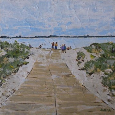 제목이 "Strandpad"인 콜라주 Eva Rouwens로, 원작