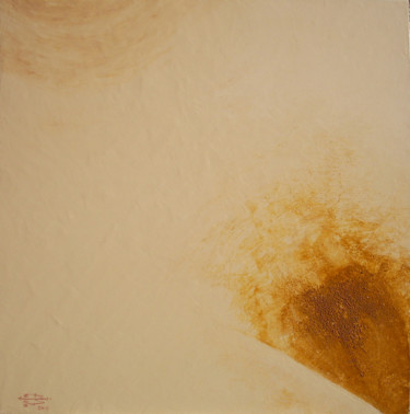 Malerei mit dem Titel "Sables émouvants" von Michel Munier, Original-Kunstwerk, Öl