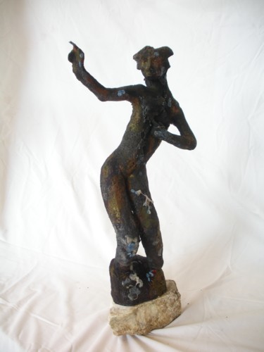Scultura intitolato "Lacerati corpi" da Imerio Rovelli, Opera d'arte originale, Terracotta