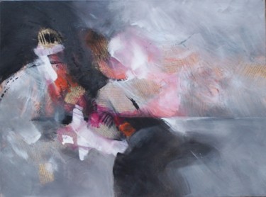 Peinture intitulée "instants précieux..." par Anne-Frédérique Ferret, Œuvre d'art originale, Huile