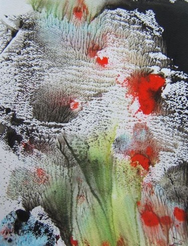 Peinture intitulée "DSCF6093.JPG" par Arnaud Thévenin, Œuvre d'art originale, Gouache