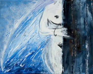 Painting titled "Open Gate" by Dmitri Matkovsky, Original Artwork, Oil