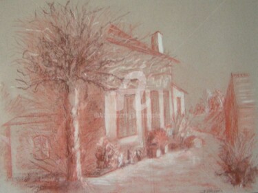 제목이 "MAISON BOURGEOISE"인 미술작품 Brigitte Charles로, 원작, 기름