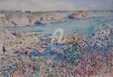Plougonvelin, le fort de Bertheaume de loin