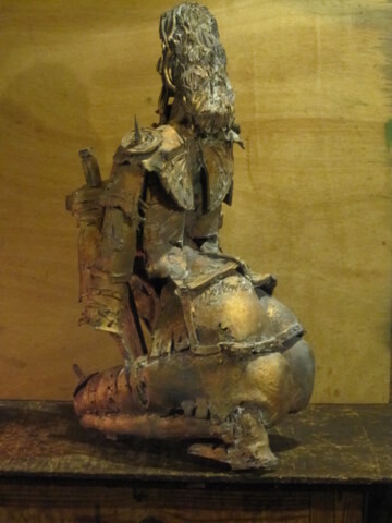 JEANNE LA PUCELLE GRAND BRONZE 제목이 "JEANNE LA PUCELLE…"인 조형물 Michel Moskovtchenko로, 원작, 금속
