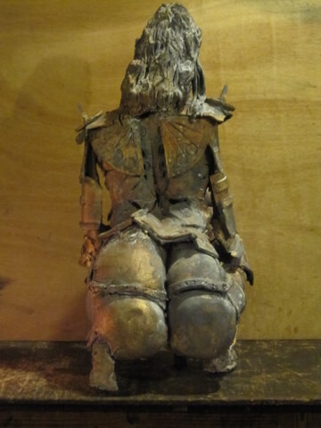 JEANNE LA PUCELLE GRAND BRONZE 제목이 "JEANNE LA PUCELLE…"인 조형물 Michel Moskovtchenko로, 원작, 금속