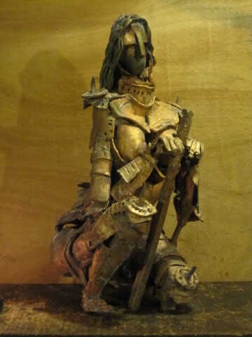JEANNE LA PUCELLE GRAND BRONZE 제목이 "JEANNE LA PUCELLE…"인 조형물 Michel Moskovtchenko로, 원작, 금속