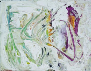 Painting titled "Bean-pod" by Dmitri Matkovsky, Original Artwork, Oil