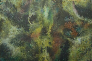 绘画 标题为“Erebus - I” 由Claudio Boczon, 原创艺术品, 油 安装在木板上