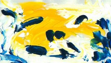 「B-01」というタイトルの絵画 Claude Langevin (Cloud Rabbit)によって, オリジナルのアートワーク