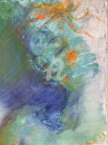 Peinture intitulée "SNC11788_640x480.jpg" par Marie Malherbe, Œuvre d'art originale, Huile