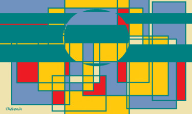 Arts numériques intitulée "E19.png" par Arnaud Thévenin, Œuvre d'art originale
