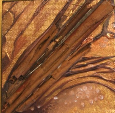 Peinture intitulée "Variation aux épice…" par Elfi, Œuvre d'art originale, Acrylique