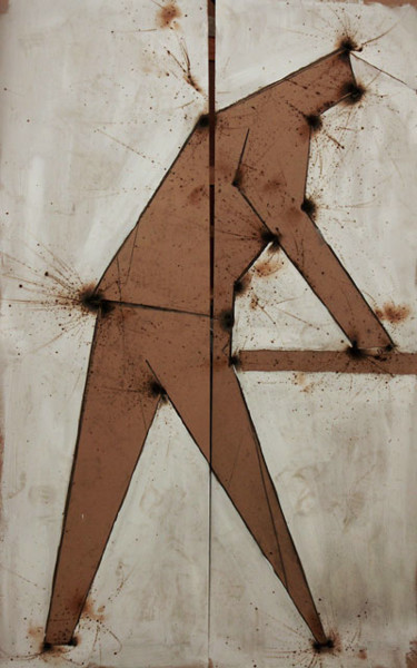 Dessin intitulée "Corps P'tites Têtes…" par Christian Cerisola, Œuvre d'art originale