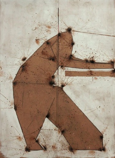 Dessin intitulée "Corps P'tites Têtes…" par Christian Cerisola, Œuvre d'art originale